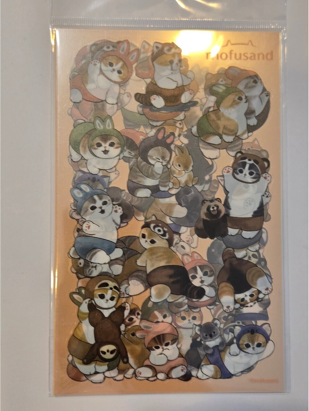Mofusand cat sticker pack